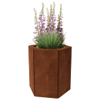 Jardinière hexagone Jardinière hexagone