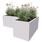 Jardinière forme en L Jardinière forme en L